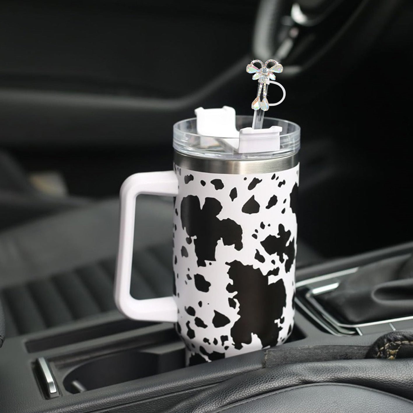 Wholesale Wholesale 50pcs Teardrop Butterfly Pendant 10mm Straw Cover Straw Tube Cap