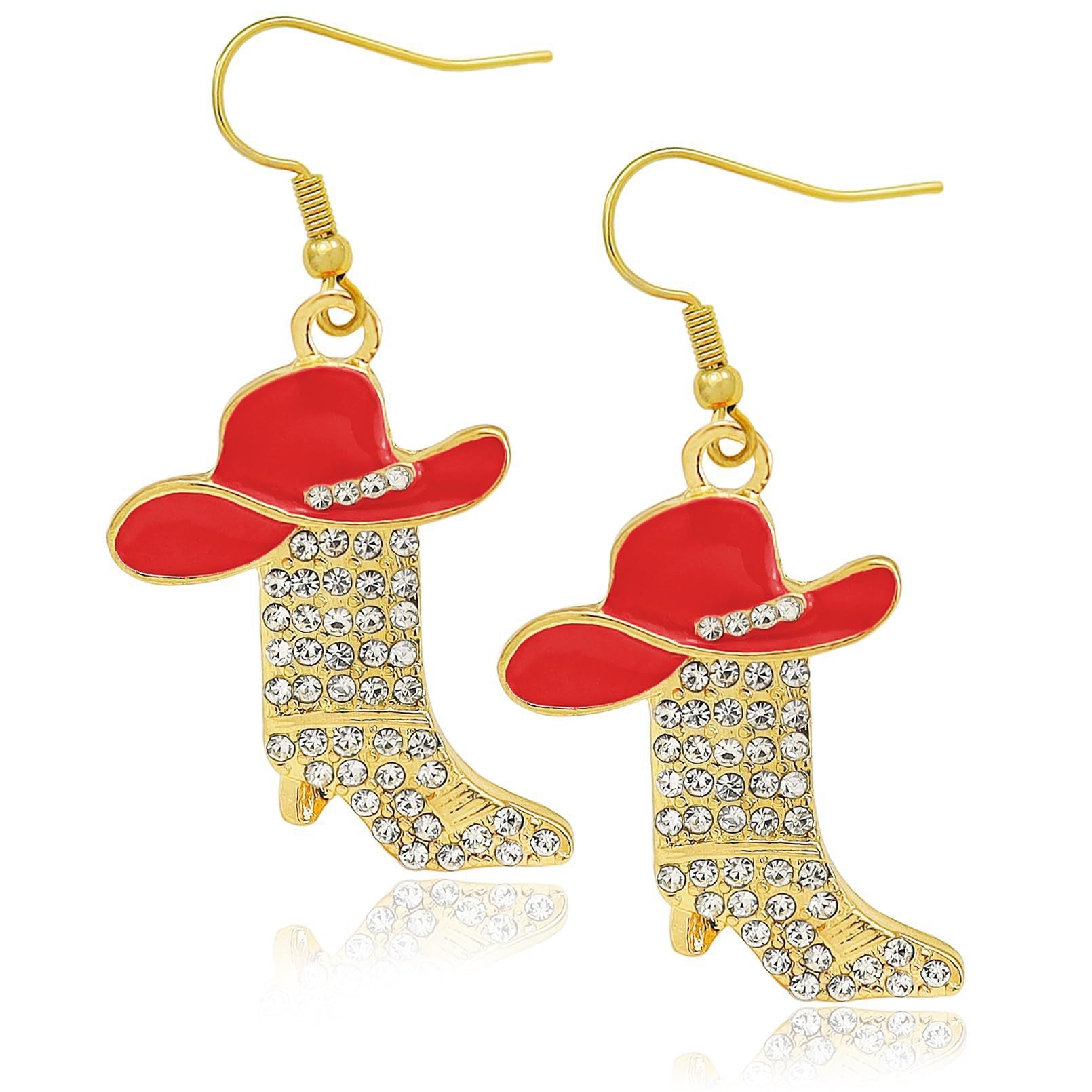 Wholesale Diamond Boot Earrings