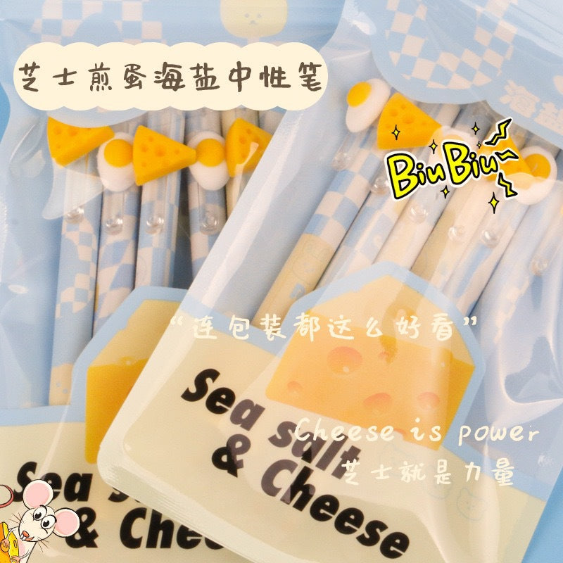 Wholesale sales sea salt cheese cheese press gel pen