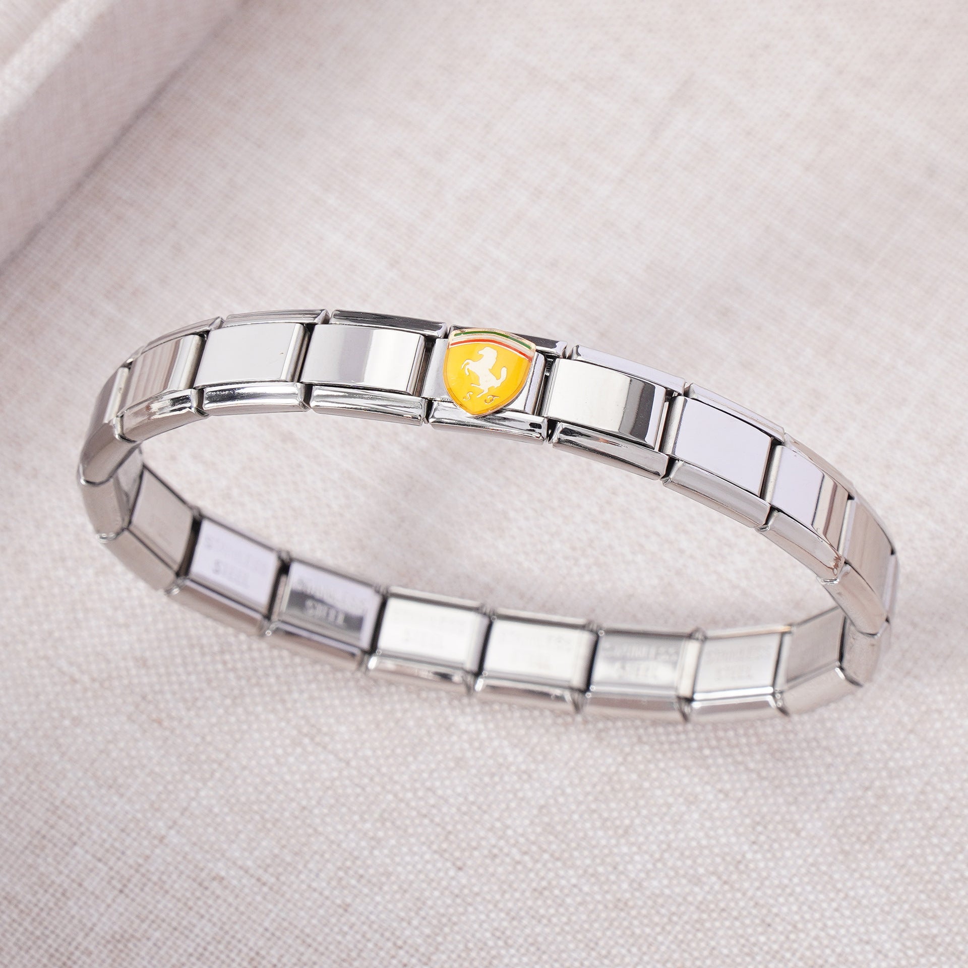 Wholesale  Italian Module Car Standard Finished Bracelet