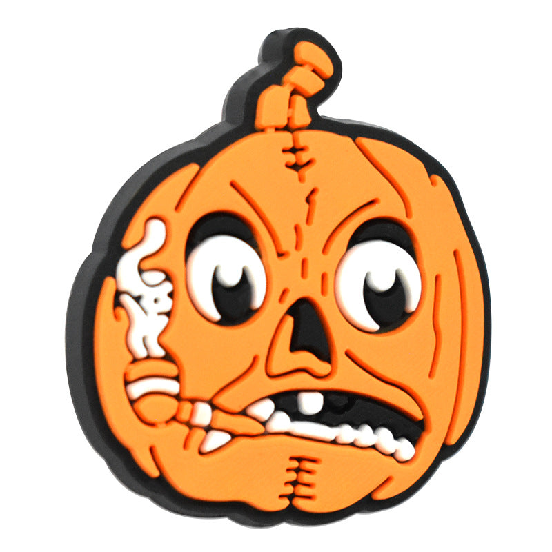 Wholesale Random 100pcs Halloween PVC Soft Focal Beads ACC-BDS-RYY004