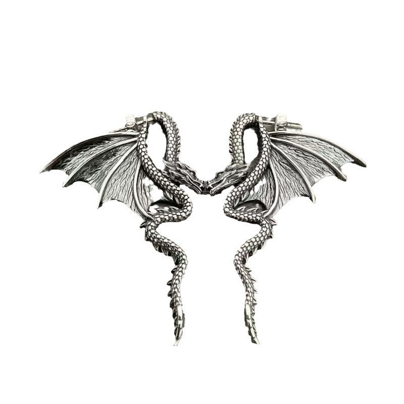 Wholesale  magic dragon detachable dark style earrings