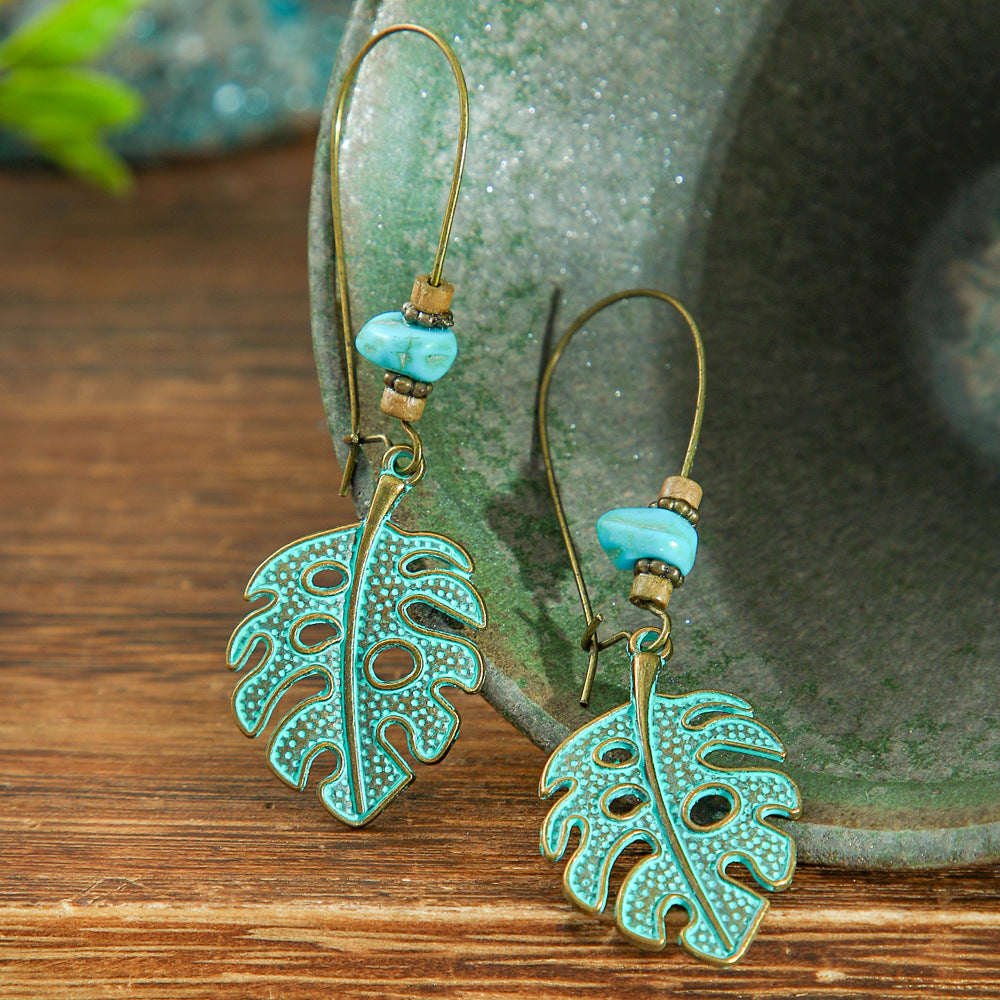 Wholesale  retro alloy earrings Bohemian fashion jewelry