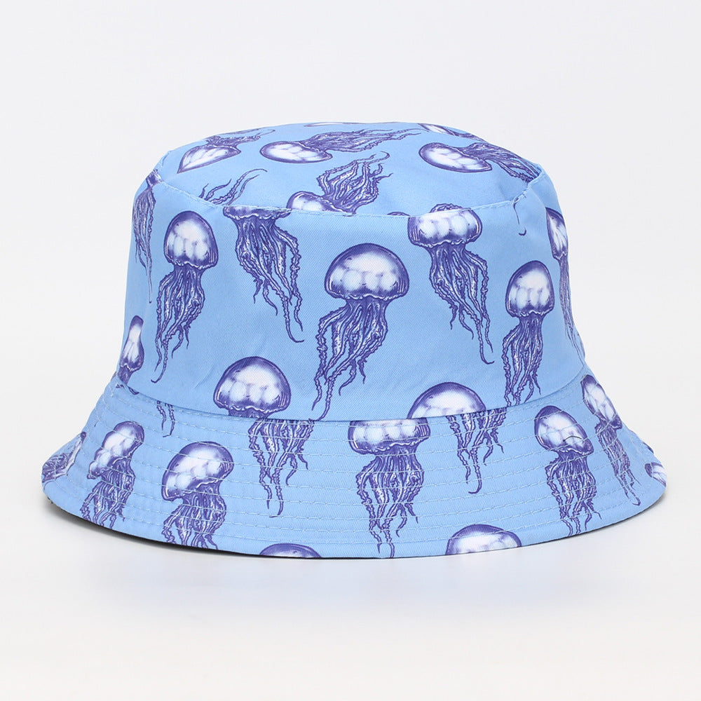 Wholesale  Animal Dinosaur Print Pattern Fisherman Hat Bucket Hat