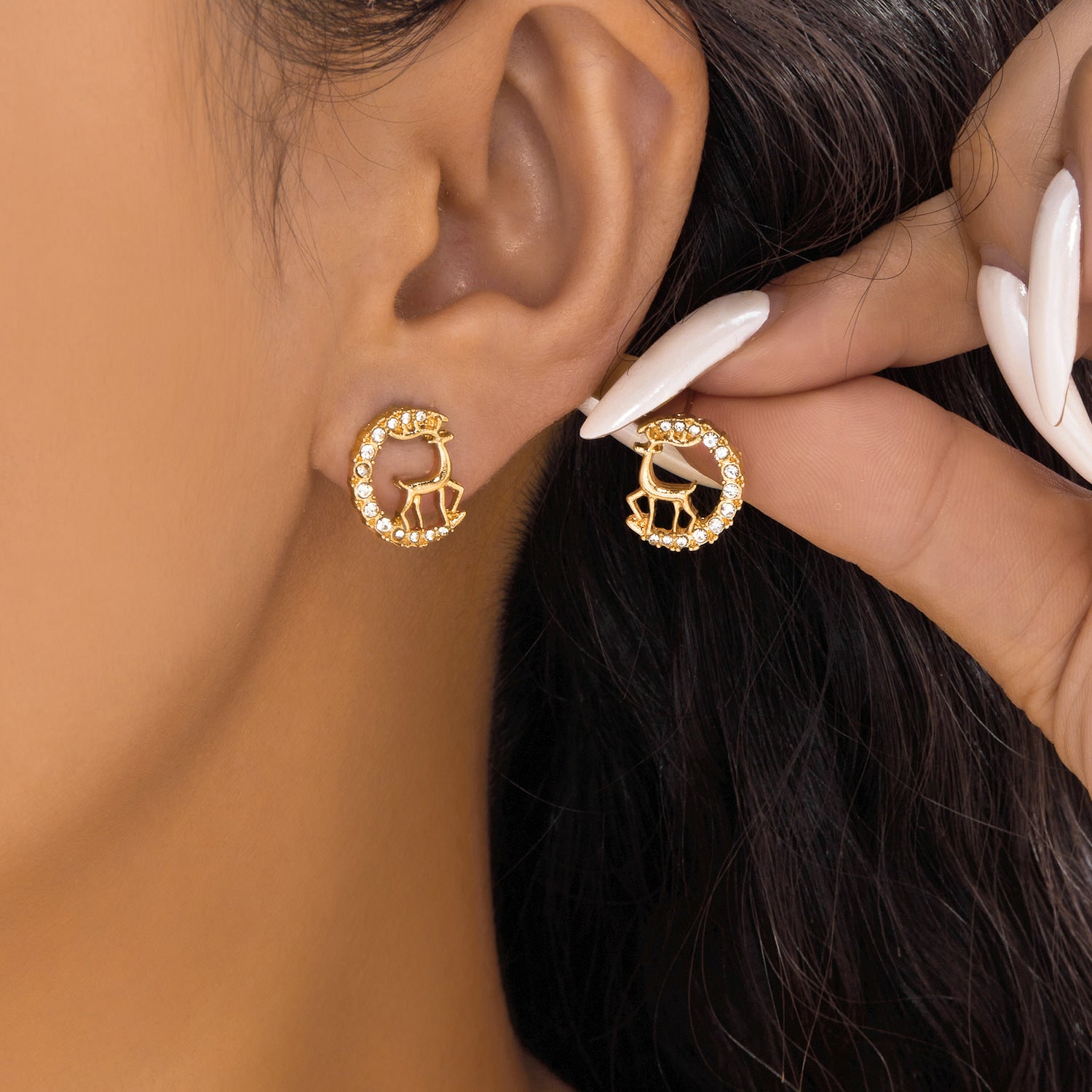 Wholesale Elegant  Creative  Flower Pendant Earrings