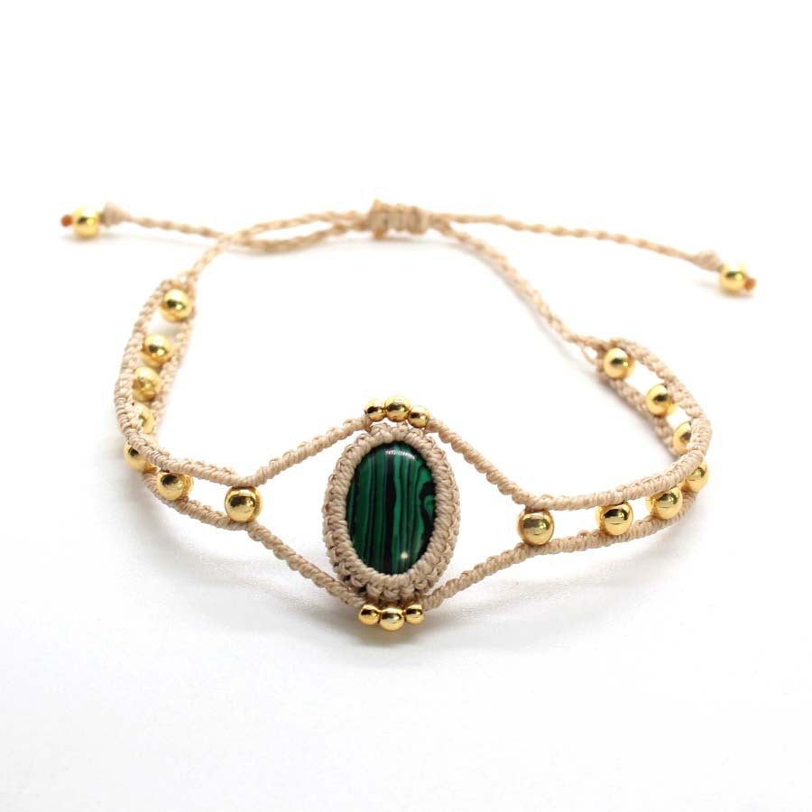 Wholesale Amethyst Crystal Bead Handwoven Angel Eye Bracelet New Chinese Style Adjustable Unisex Jewelry Accessory Boutique Gift