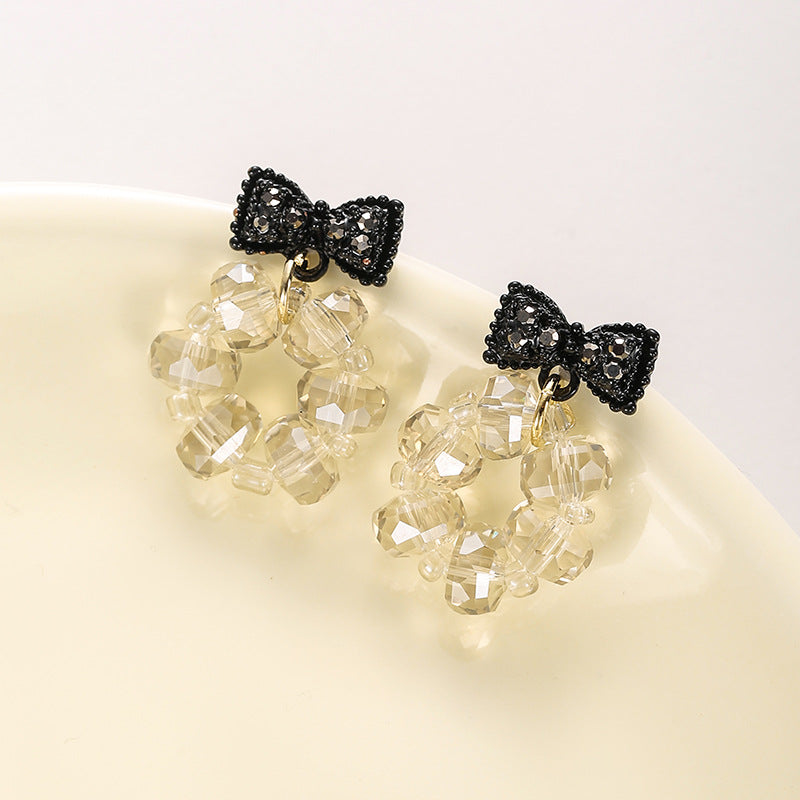 Wholesale Light luxury flower earrings