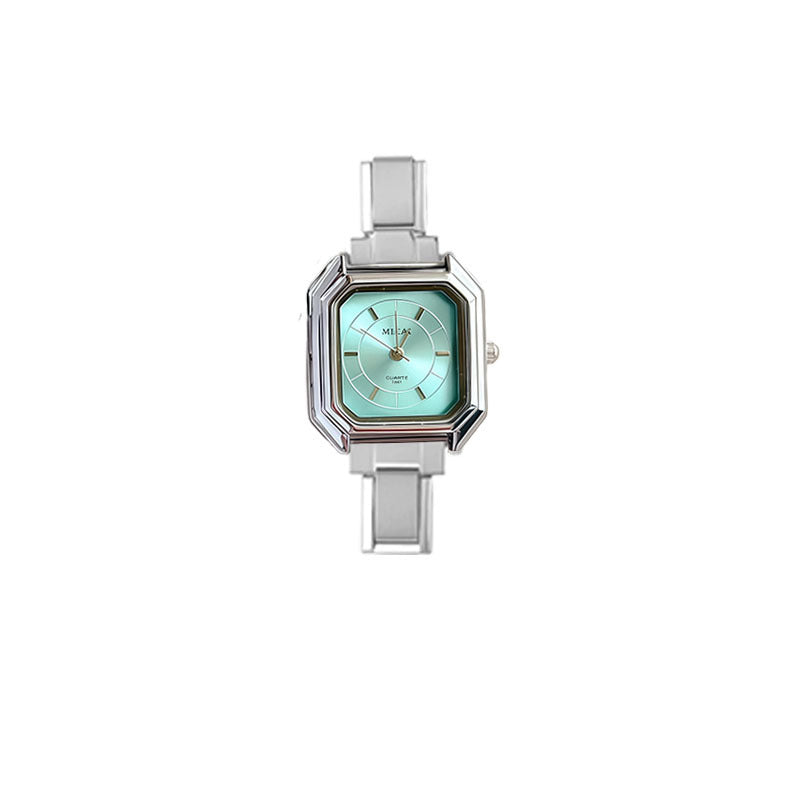 Wholesale Wine Red Square Modular DIY Quartz Watch for Women Fashion Accessory Gift