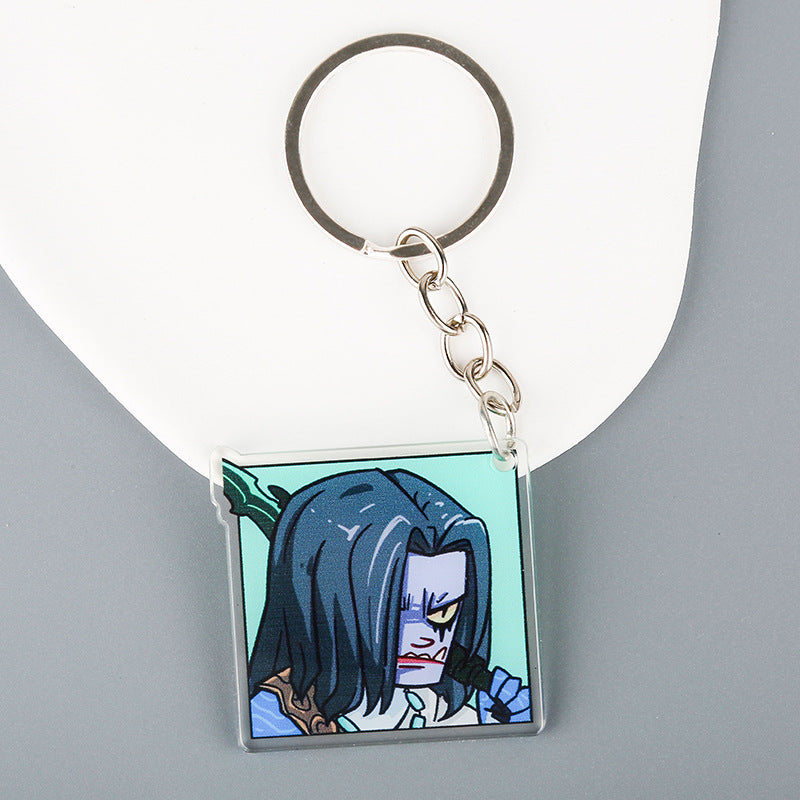 Wholesale Cartoon Anime Acrylic Keychains ACC-KC-HangLi022