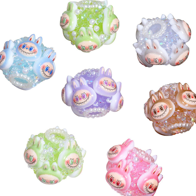 Wholesale 10pcs Soft Clay Cute Cartoon Beads DIY Bead Accessories