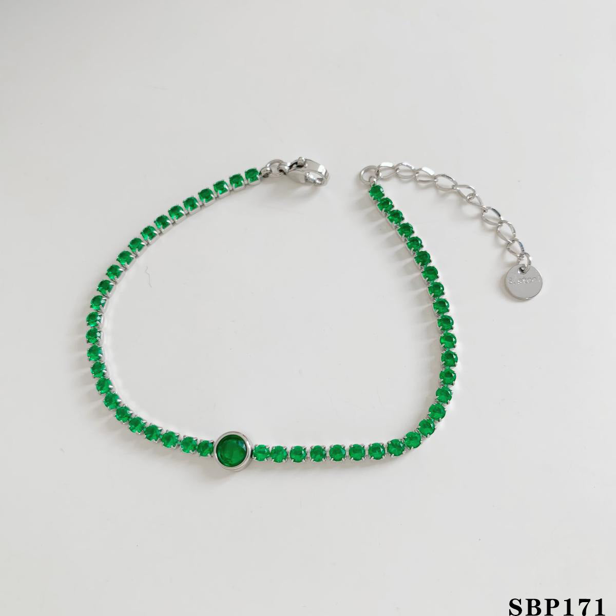 Großhandel mehrschichtiges Armbandanzug Edelstahl Eingelegtes Zirkonarmband