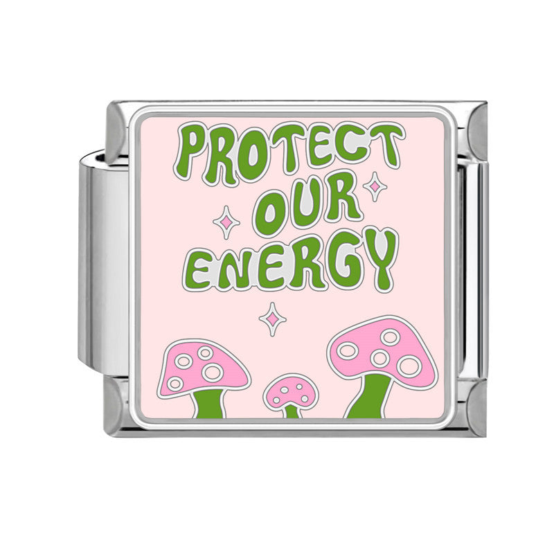 Wholesale 9mm Italian Charm Starter Bracelets DIY Lettere' mo' y Stainless Steel Composable Bracelet