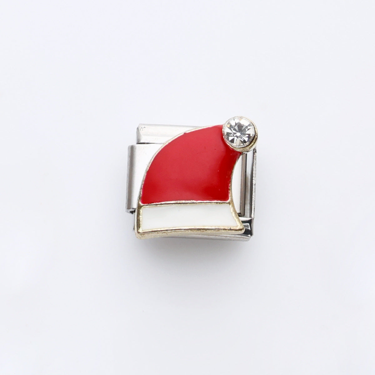 Wholesale 10pcs Italian Charm Bracelet 9mm DIY Splicing Christmas Series Stainless Steel Composable Bracelet