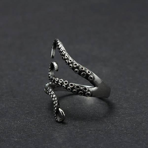 Wholesale Vintage Punk Style Design Octopus Ring