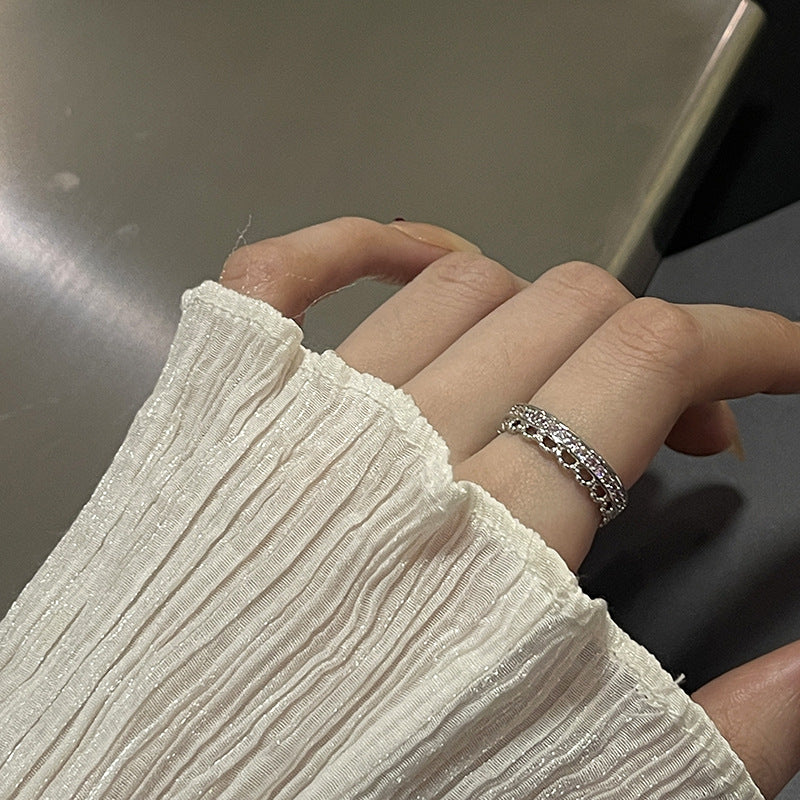 Wholesale Vintage Oil Dripping Copper Open Adjustable Finger Rings ACC-RS-JiuHao030