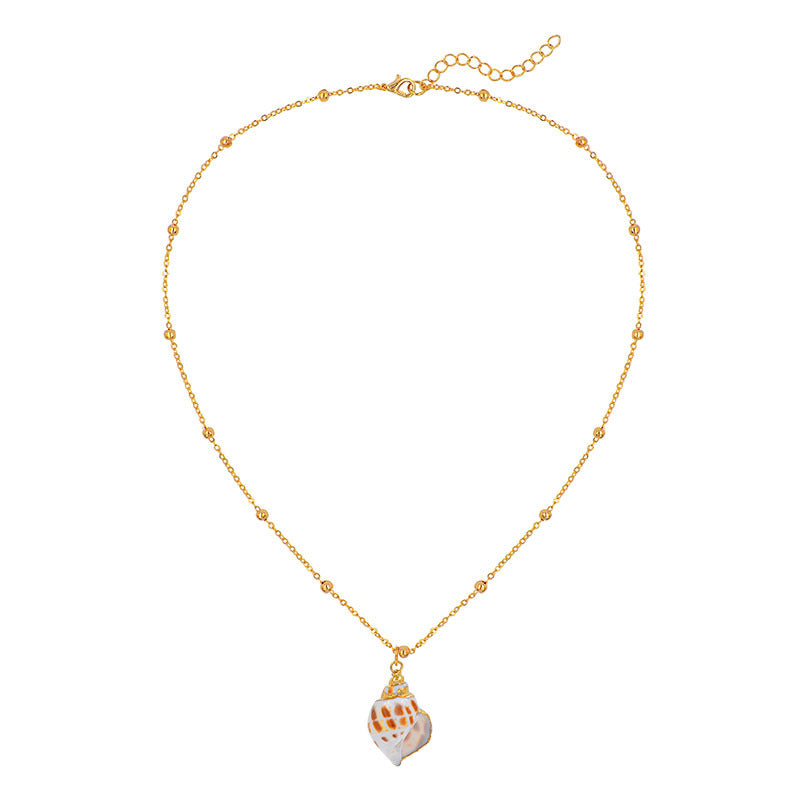 Wholesale Natural Shell Bohemian Conch Shell Necklace
