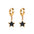 Wholesale stainless steel heart cross star earrings