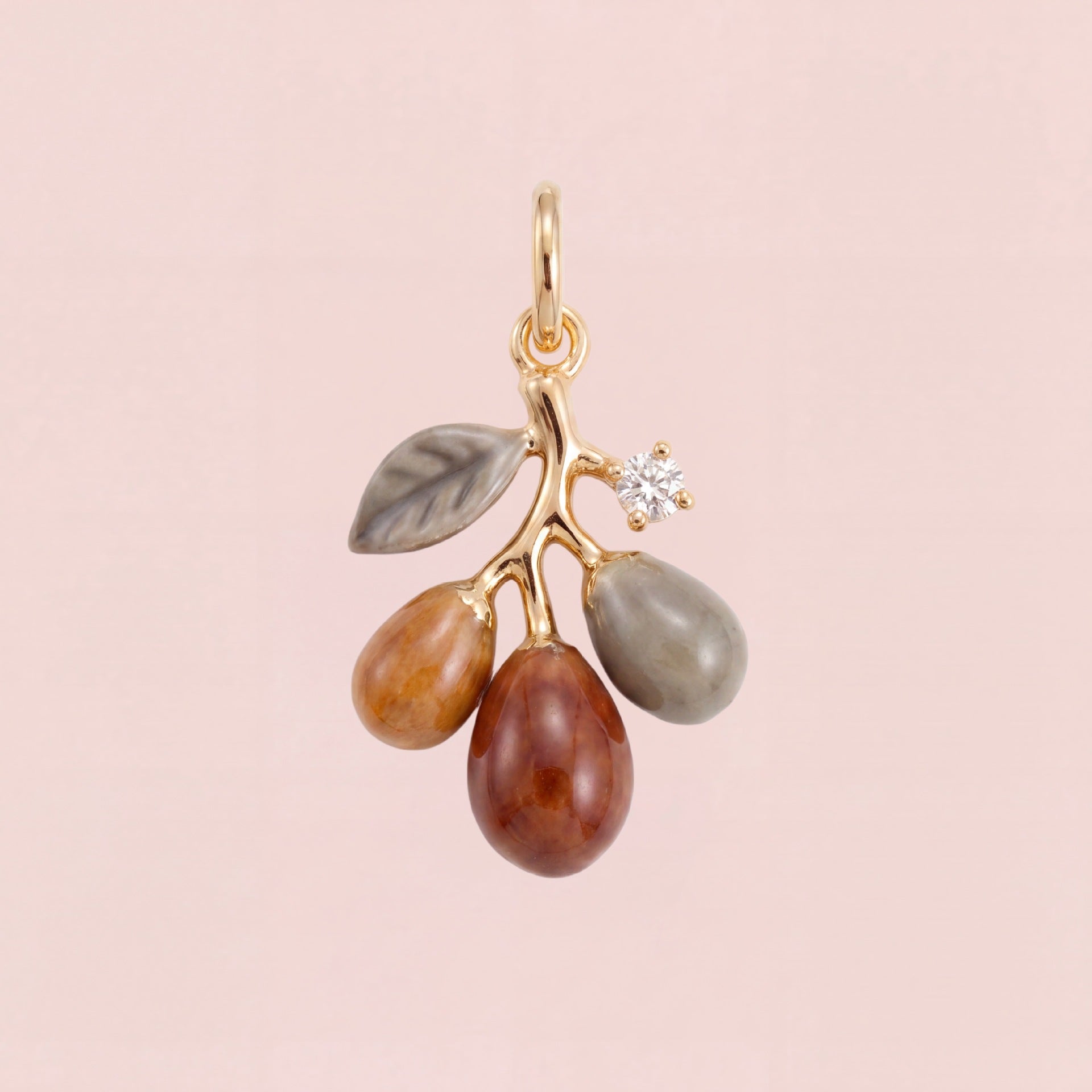 Wholesale Chic Lemon Fruit Pendant Charm DIY Jewelry Accessory Copper Electroplated For Bracelet Necklace Making Boutique Resale