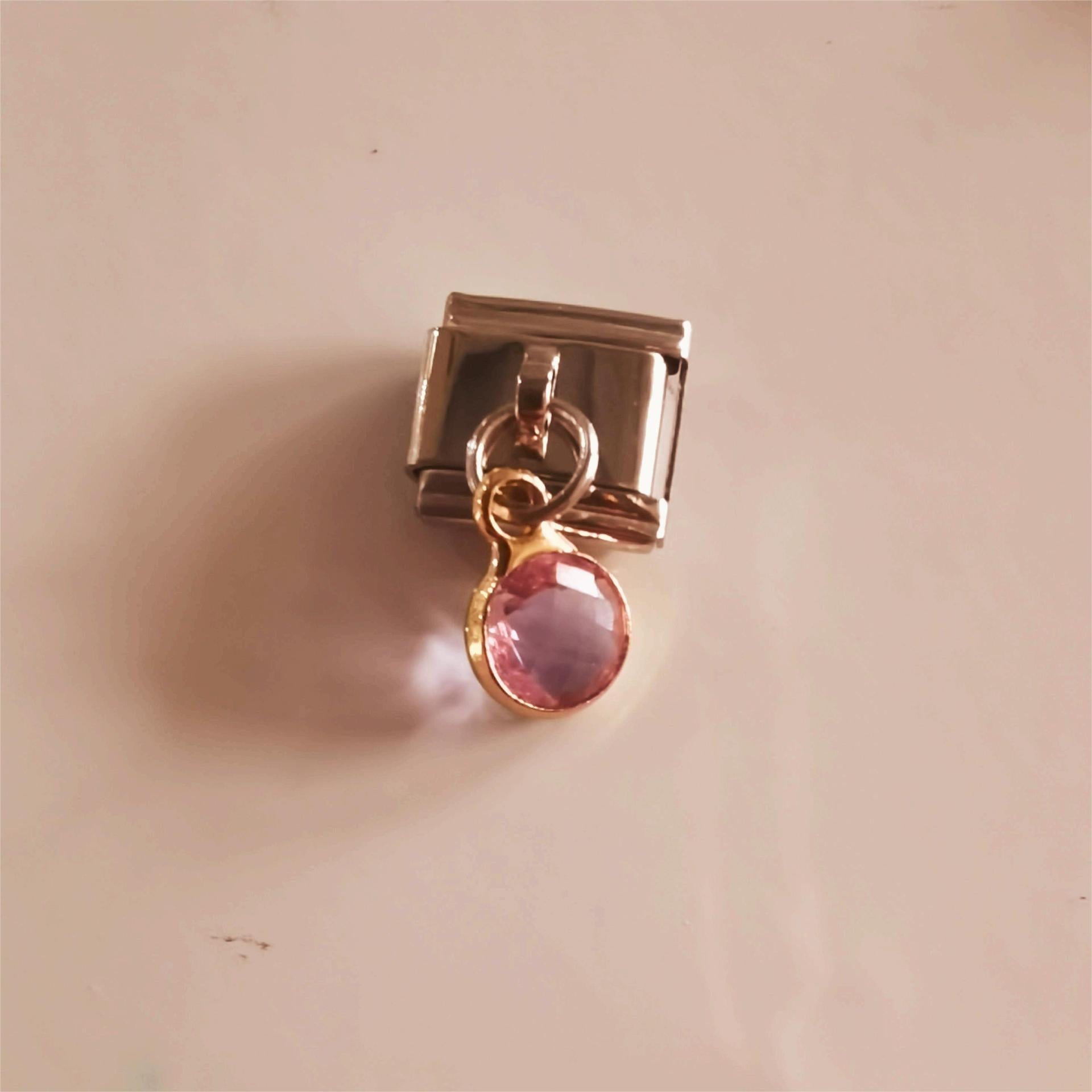 Wholesale 5pcs Italian Charm Bracelet 9mm DIY Splicing Removable Stainless Steel Youth Composable Bracelet ACC-BT-XY057