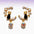 Wholesale Halloween Black Cat Pumpkin Skull Head Earrings