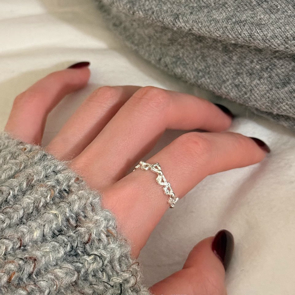 Wholesale Irregular opening adjustable versatile ring