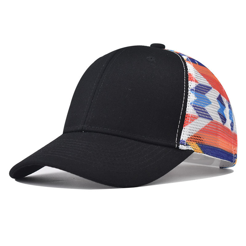 Wholesale Gradient color baseball cap with hard lining hat