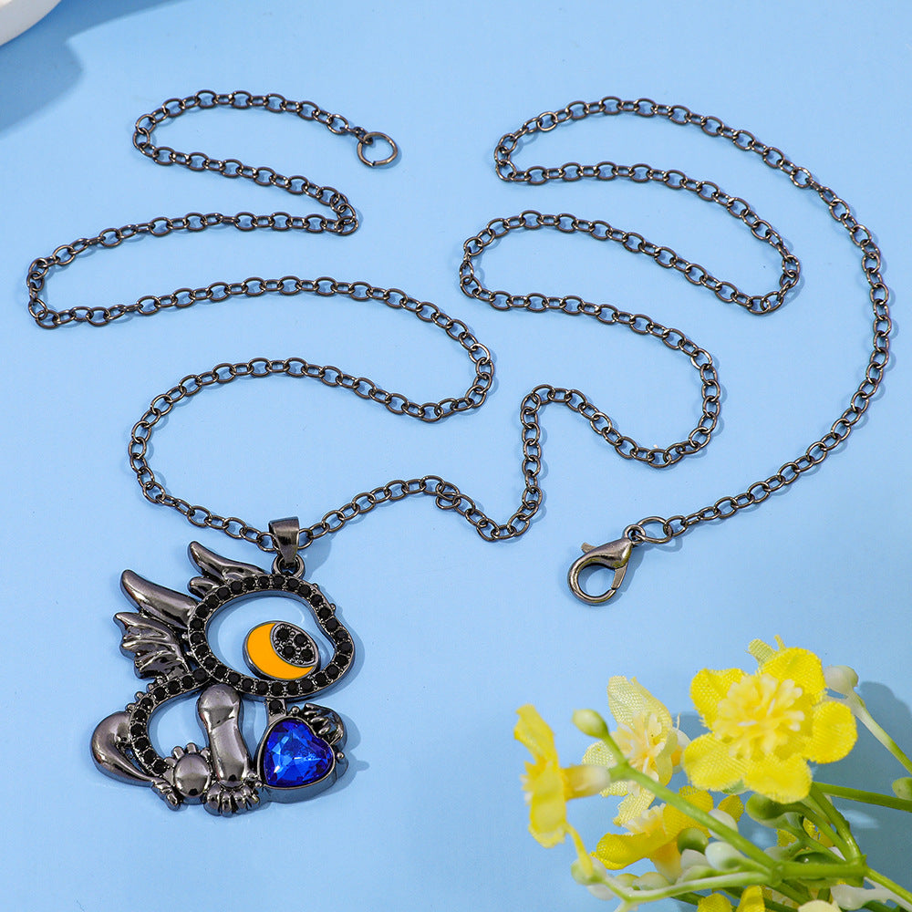 Commercio all'ingrosso Come addestrare il tuo drago con collana con ciondolo cavo