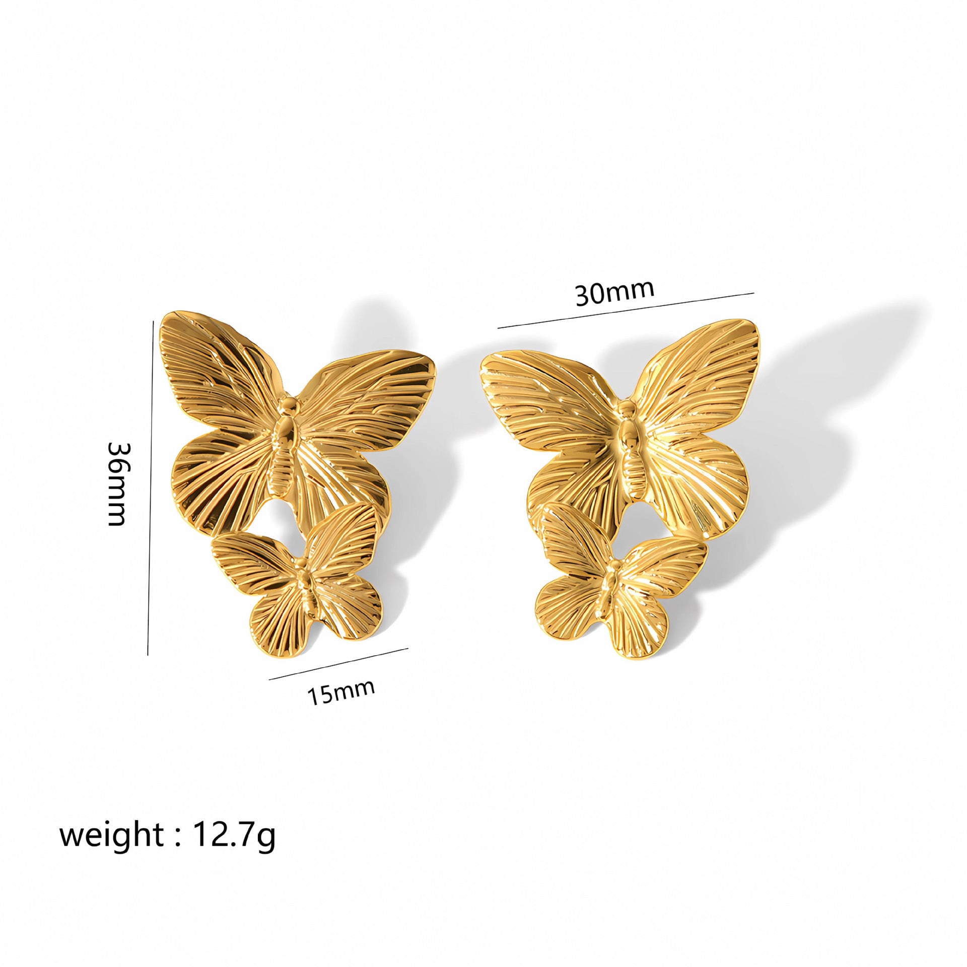 Wholesale 18K Gold Stainless Steel Earrings ACC-ES-LiQuan006