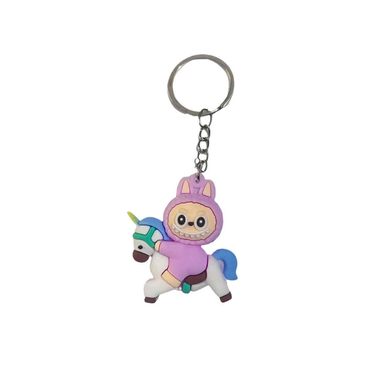 Wholesale Cute cartoon silicone keychain