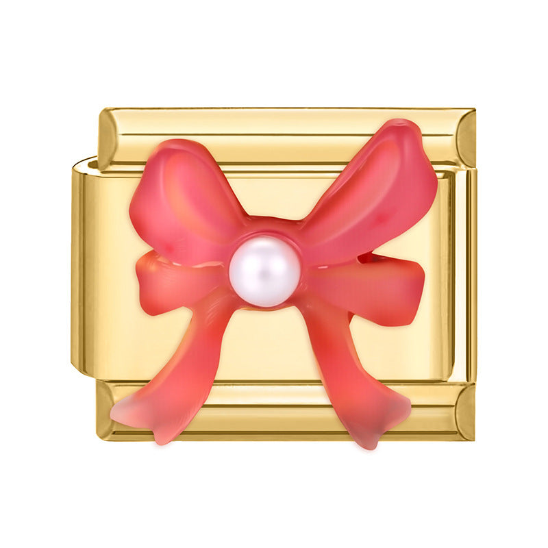 Wholesale Italian Charm Bracelet 9mm DIY Splicing Cute Creative Stainless Steel Composable Bracelet