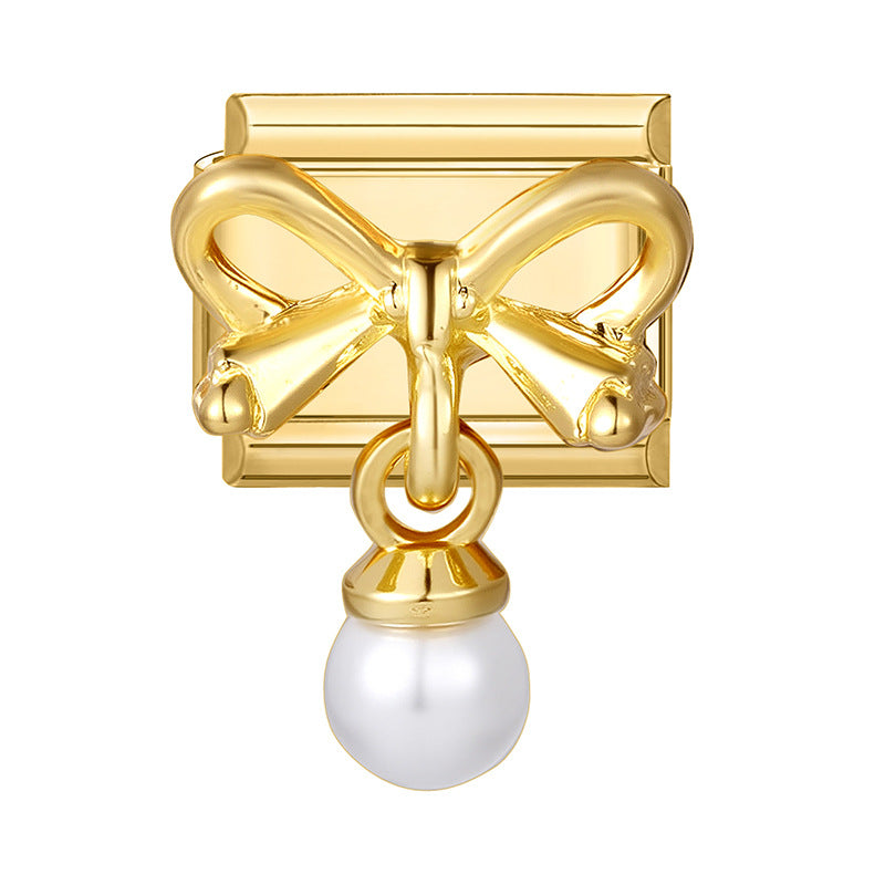 Wholesale 9mm Italian Charm Starter Bracelets DIY Pendant Style Stainless Steel Composable Bracelet