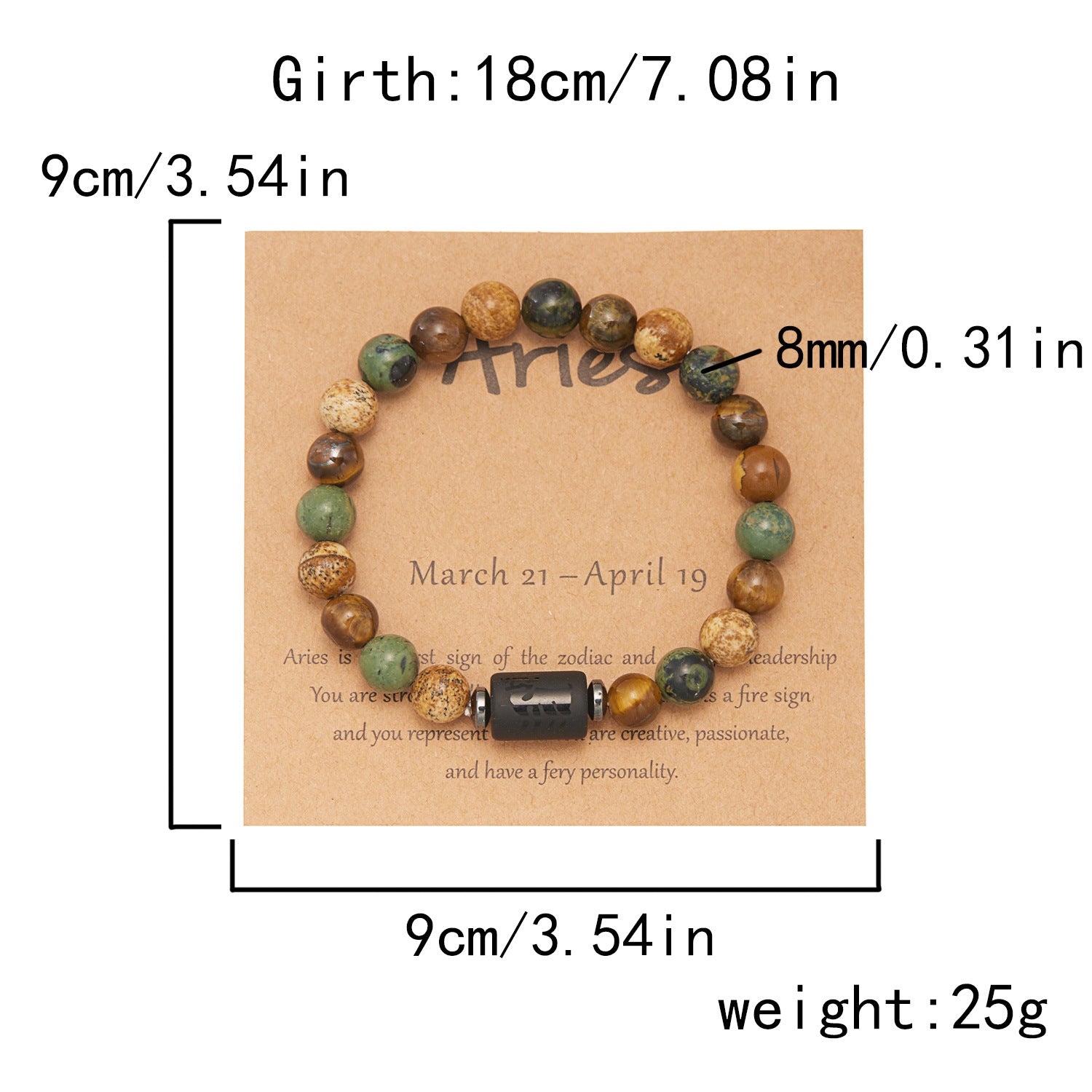 Großhandel Naturstein zwölf Konstellation Perlenarmband