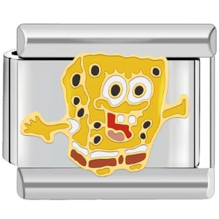 Bracciale in acciaio inox stile biliardo modulare 3D italiano all'ingrosso