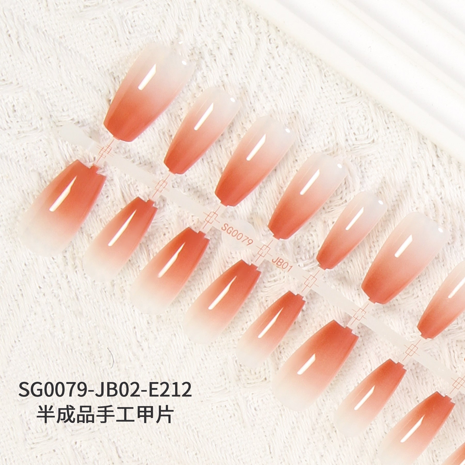 Wholesale of 5PCS Handmade Press on Nails Kits Prefabricated Nail Plates Semi-finished DIY Handmade Nail Plates ACC-NS-XKQ005