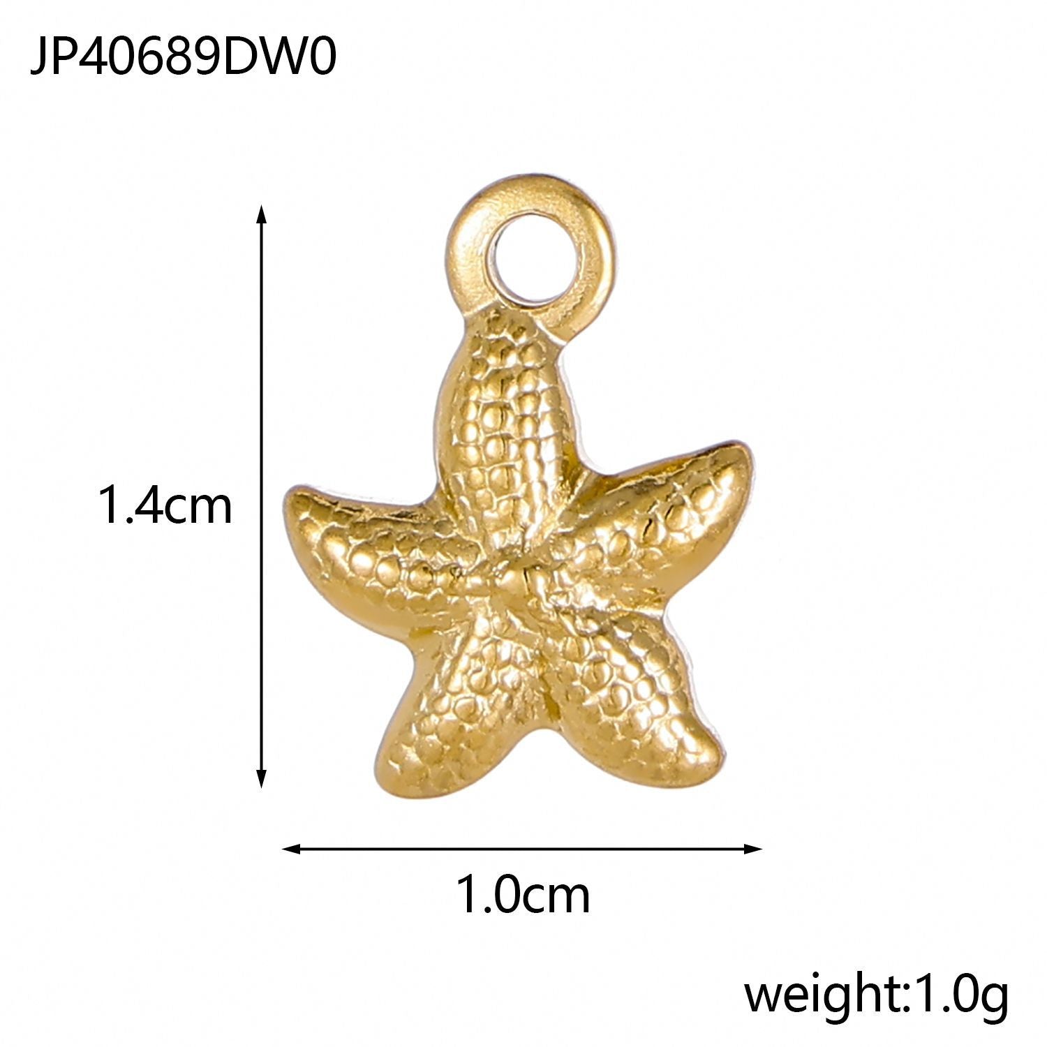 Wholesale Stainless Steel Mermaid Shell Star Sea Pendant