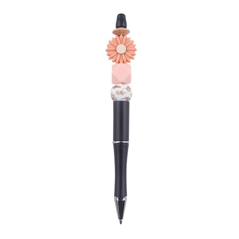 Wholesale Beaded Pen Gel Pen Creative DIY Cartoon Daisy Flowers  Pen