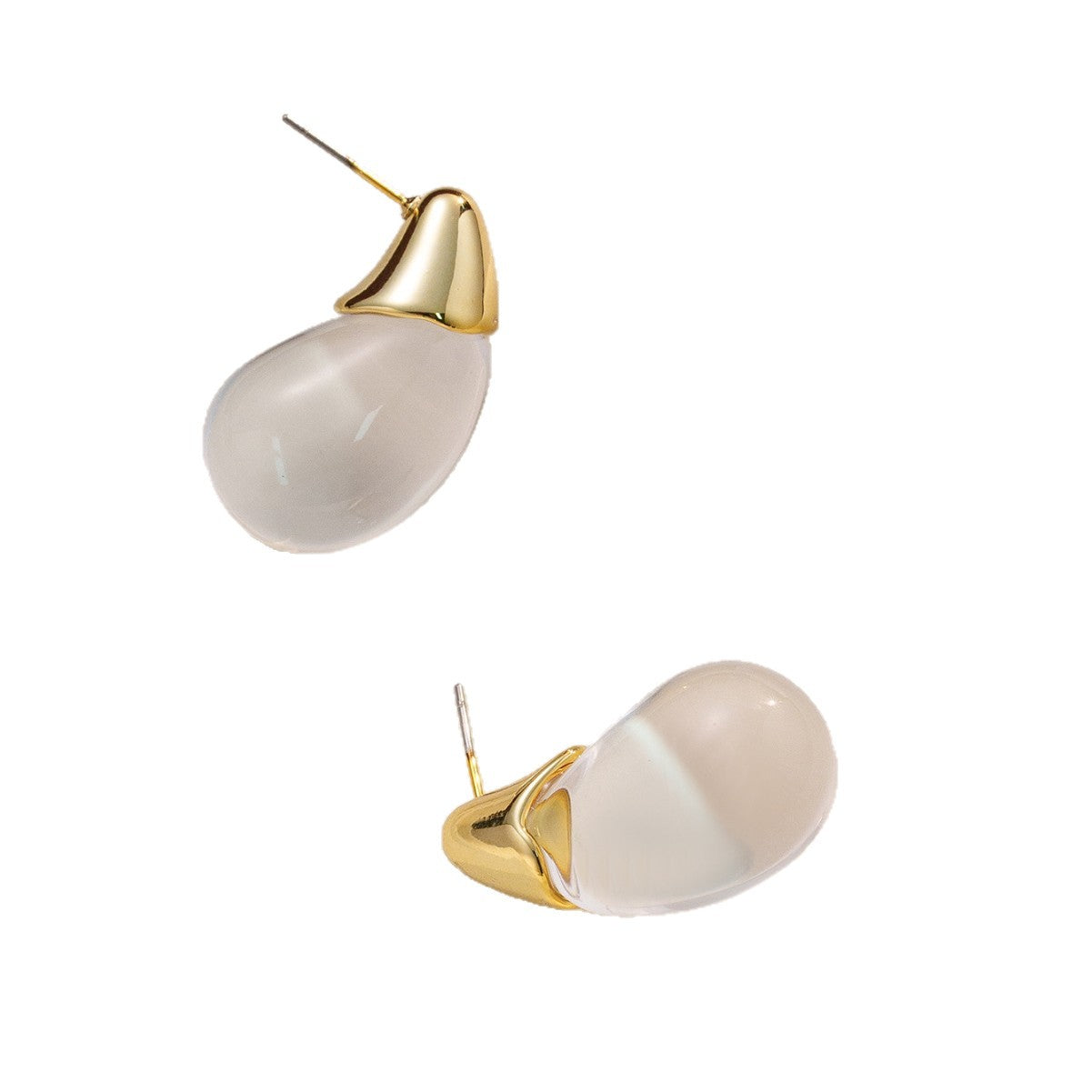 Wholesale Resin Water Drop Earrings