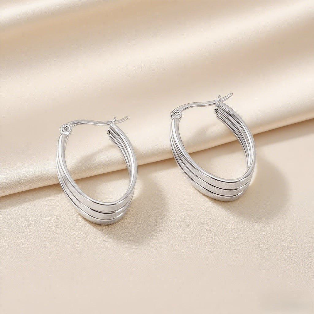 Wholesale Titanium steel earrings