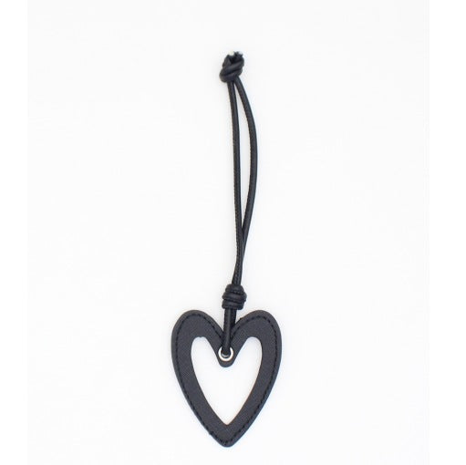 Wholesale  Pu Leather Cut Out Heart Keychains