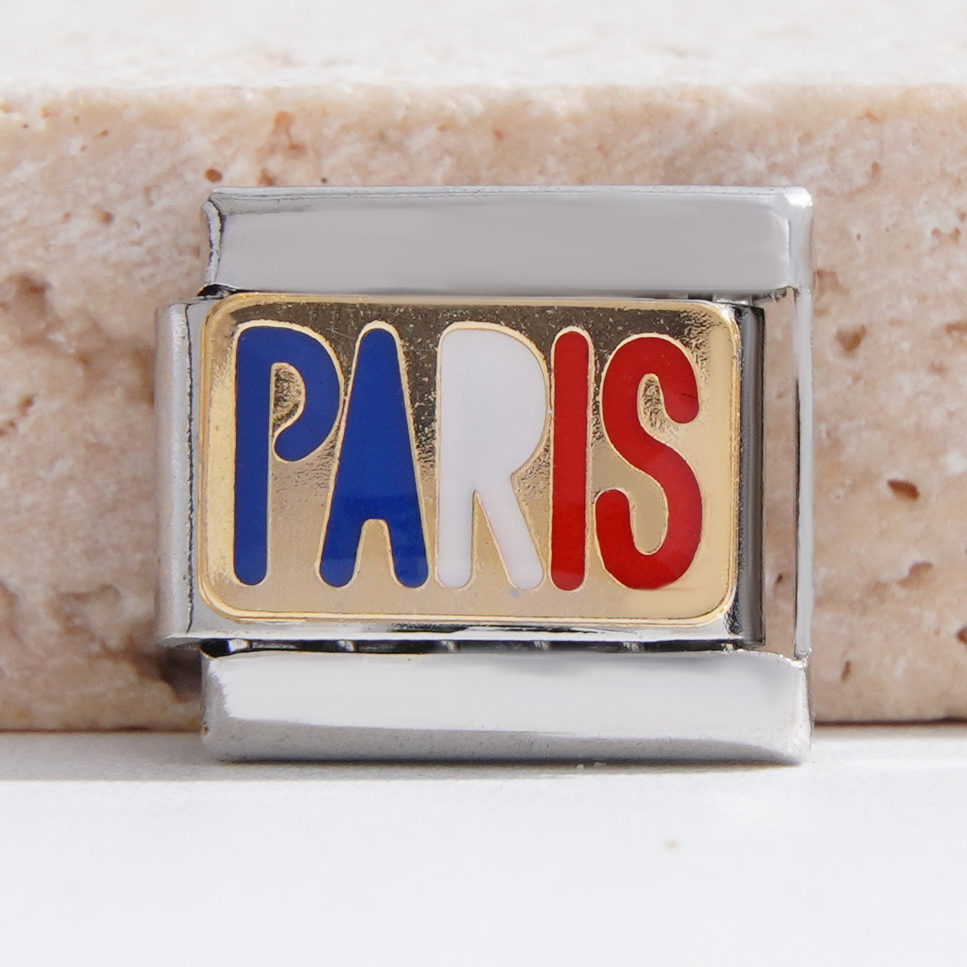 Wholesale Italian Charm Bracelet 9mm DIY Splicing Creative Pattern Stainless Steel Composable Bracelet