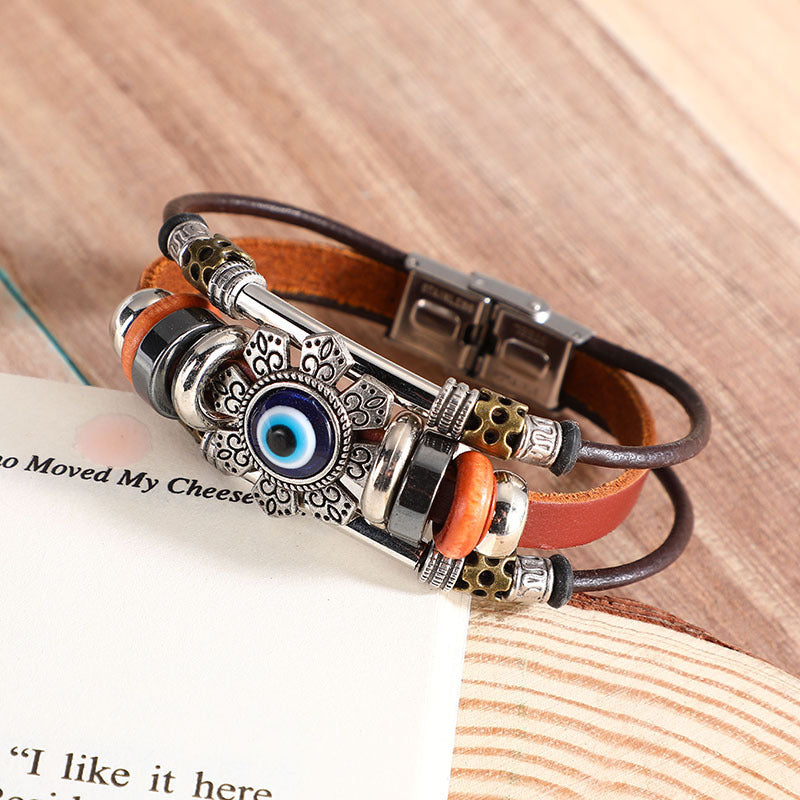 Wholesale Bohemian Turquoise Alloy Bracelet ACC-BT-Luany001