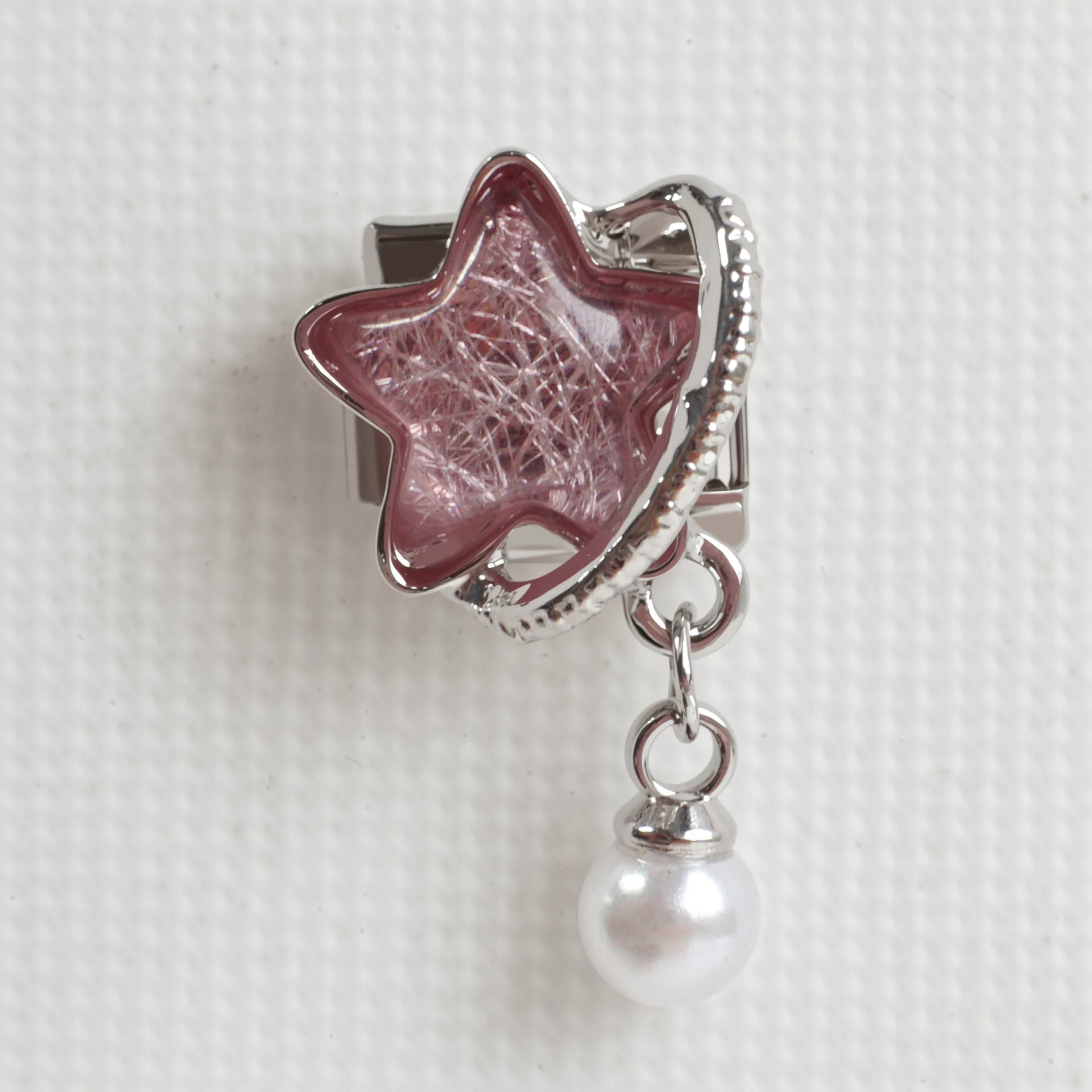 Wholesale 5pcs/pack Makeup &  Accessories Enamel Italian Charms Single Section Creative Stainless Steel Composable Bracelet