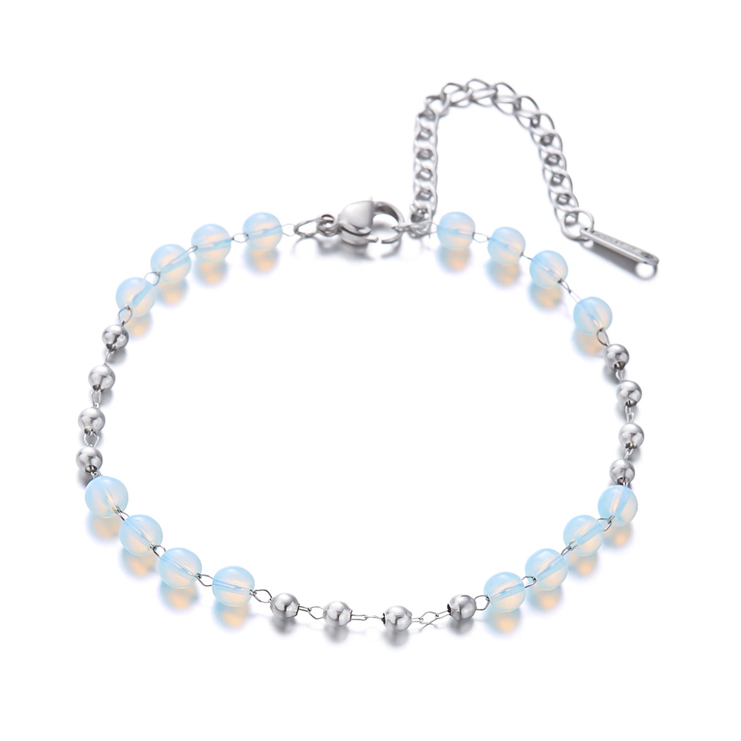 Wholesale Colorful Stainless Steel Beaded Bracelets