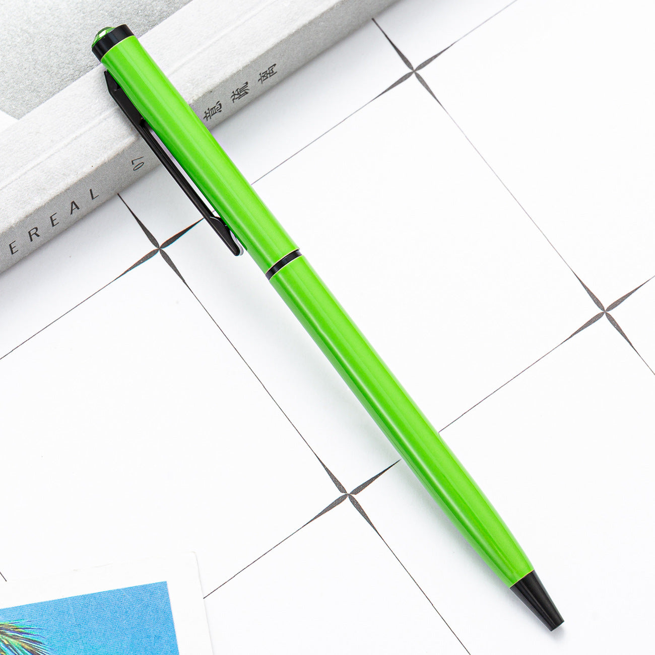 Wholesale Back to School Flat Head  multi-color pen ballpoint pen