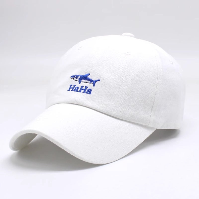 Wholesale Alphabet shark print baseball cap