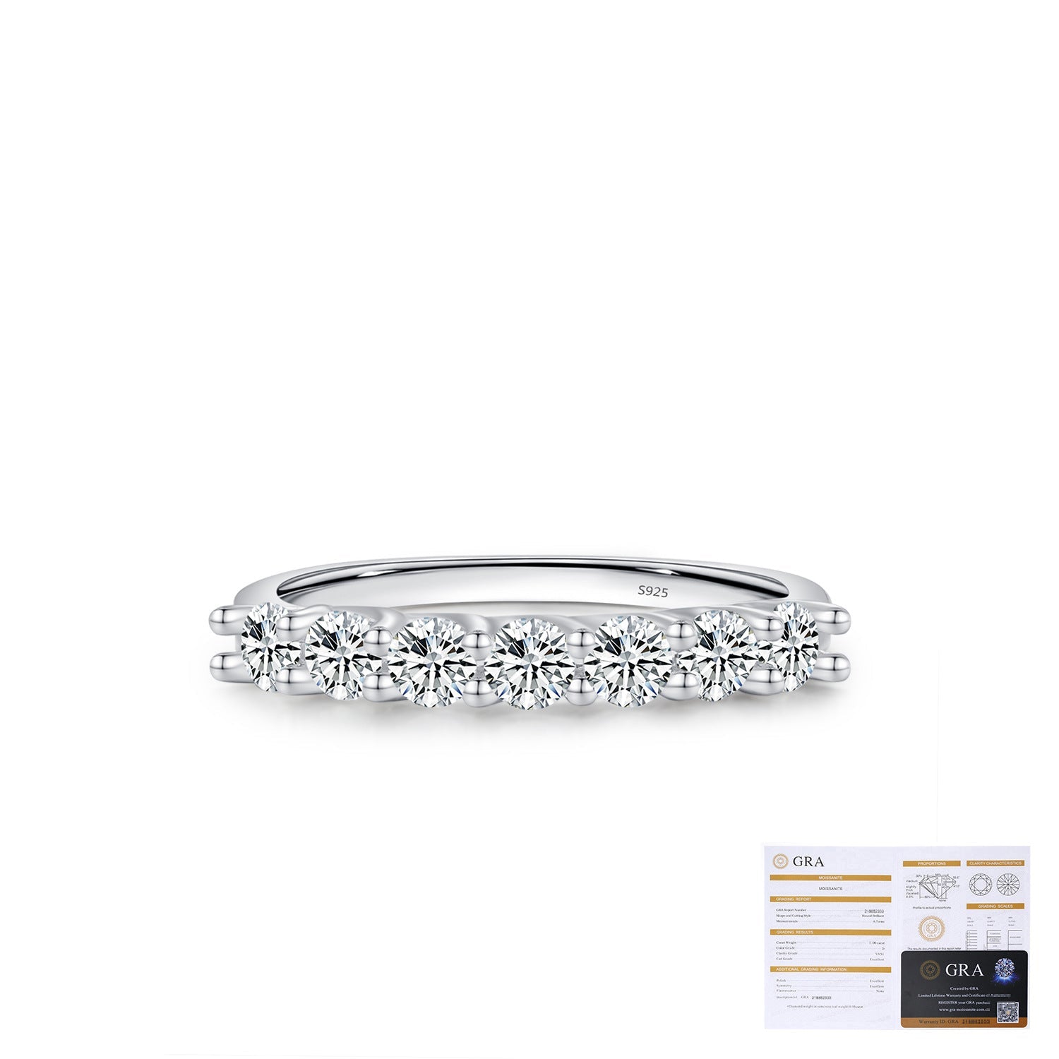 Wholesale diamond s925 sterling silver light luxury diamond ring