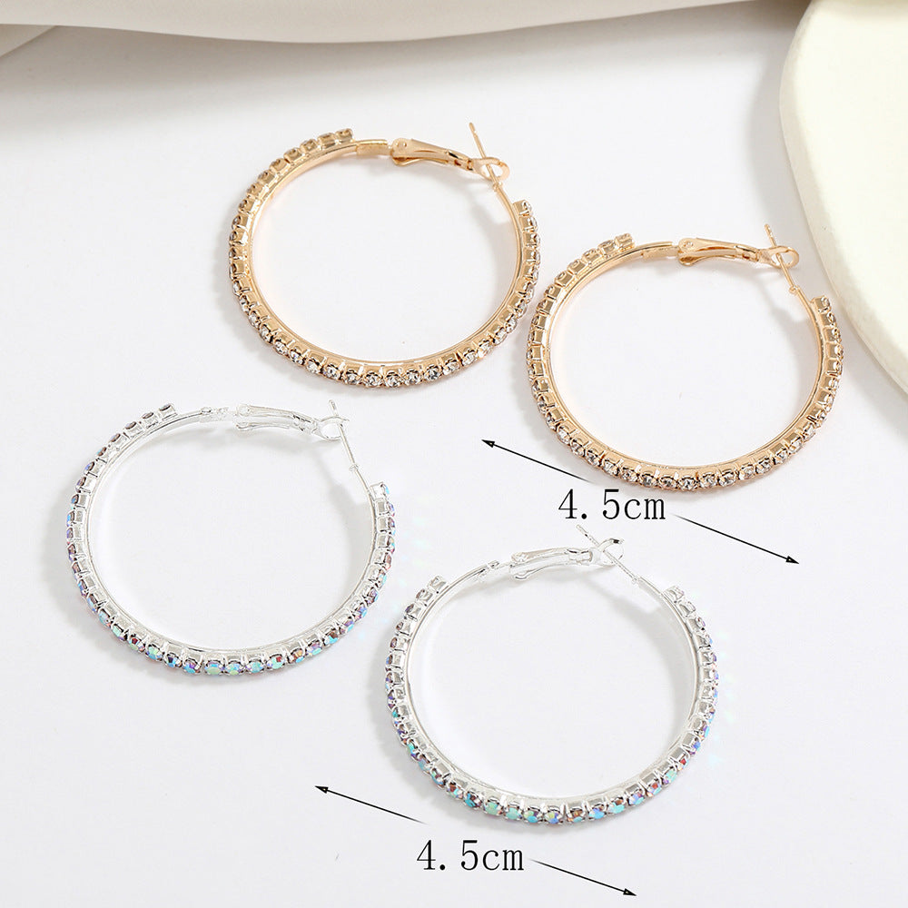 Wholesale Classic Plated Hoop Earrings