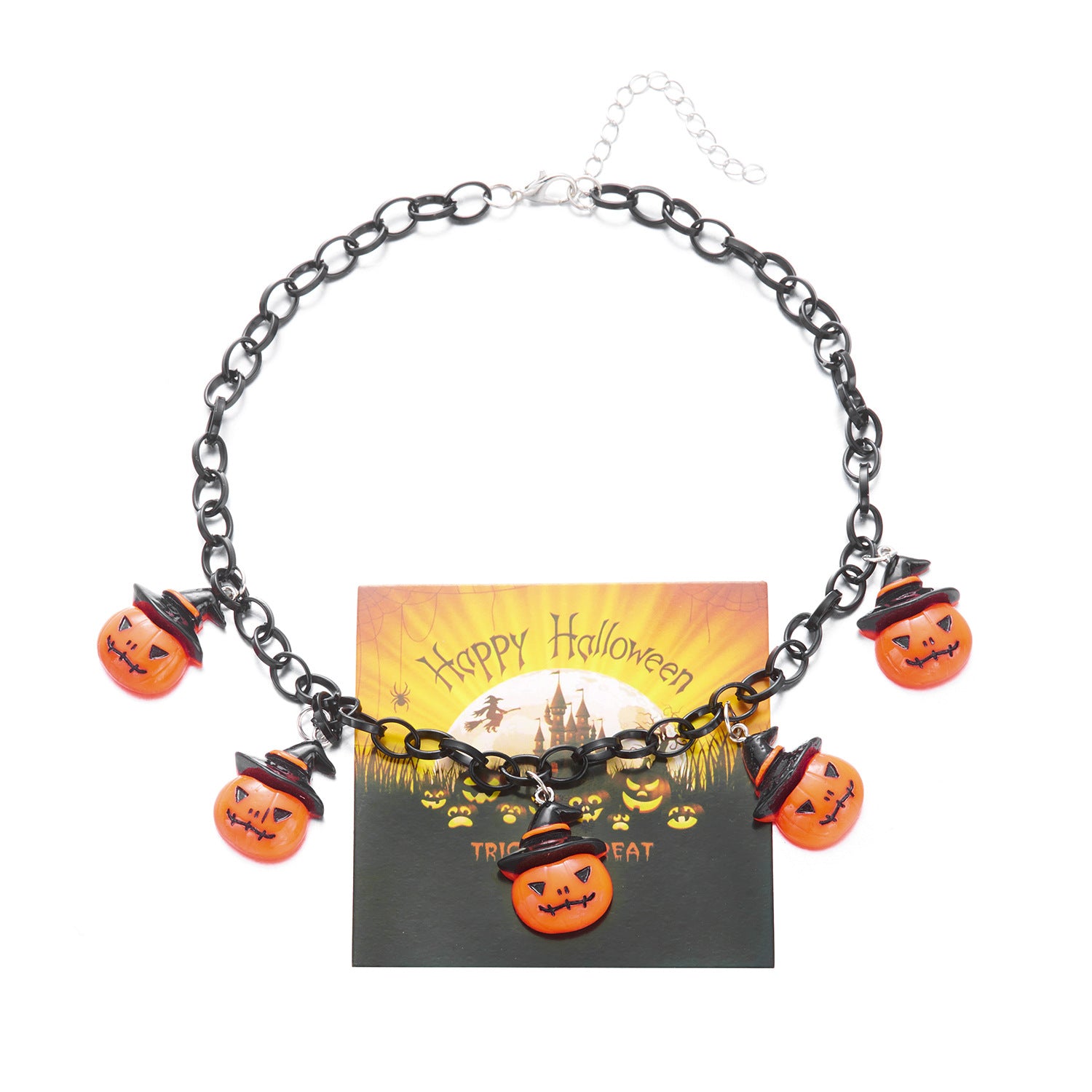 Wholesale Halloween beaded necklace tassel beads funny necklace