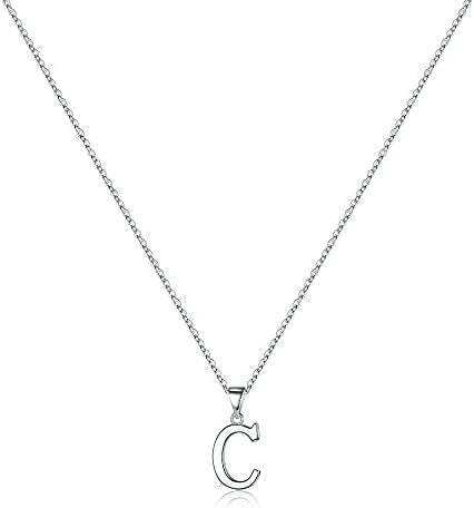 Wholesale Glossy letters gold-plated necklace