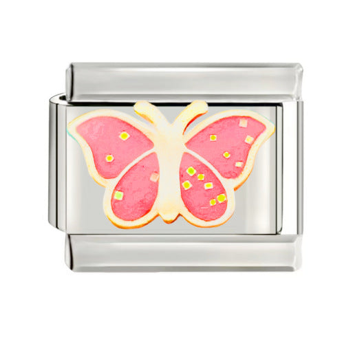 Wholesale italian Charm Starter Bracelets DIY square Single Section Creative Stainless Steel Composable Bracelet